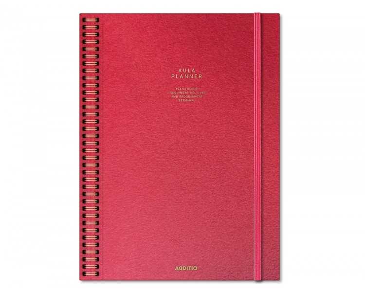 Cuaderno aula planner additio din a4 160 paginas plan anual y mensual con programacion y evaluacion catalan