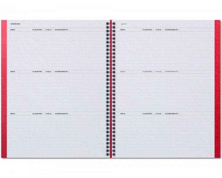 Cuaderno aula planner additio din a4 160 paginas plan anual y mensual con programacion y evaluacion catalan