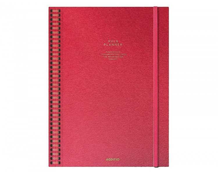 Cuaderno aula planner additio din a4 160 paginas plan anual y mensual con programacion y evaluacion