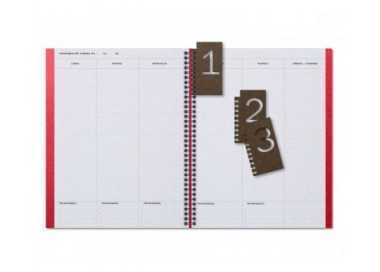 Cuaderno aula planner additio din a4 160 paginas plan anual y mensual con programacion y evaluacion