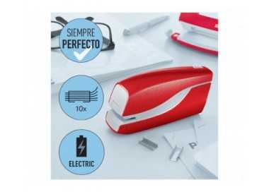 Grapadora petrus electrica e-310 contactless rojo metalizado capacidad 12 hojas usa grapas nº 10 Grapadora petrus electrica e-310 contactless rojo metalizado capacidad 12 hojas usa grapas nº 10