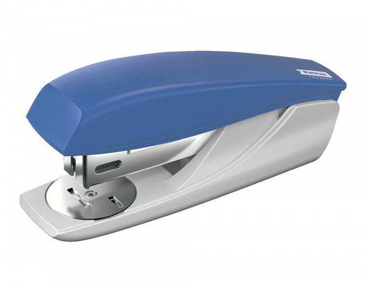 Grapadora petrus 210 reycle azul capacidad 25 hojas usa grapas 22/6
