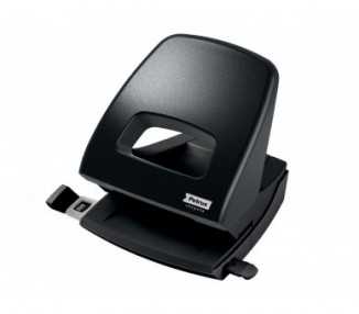 Taladrador petrus 85 recycle negro capacidad 25 hojas