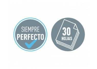 Taladrador petrus 85 recycle negro capacidad 25 hojas