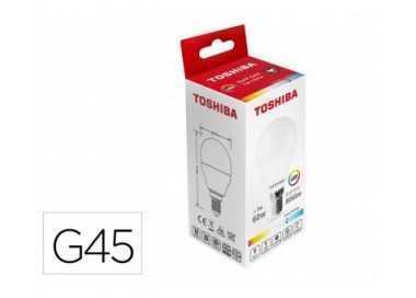 Bombilla led toshiba g45 e14 7w 6500k luz fria