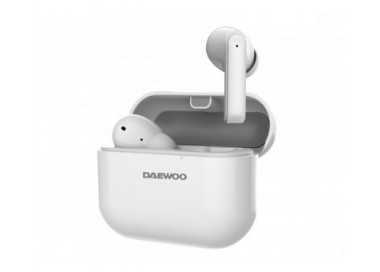 Auricular daewoo tws in-ear bluetooth 5.3 con estuche de carga usb tipo-c autonomia 6 horas color blanco Auricular daewoo tws in-ear bluetooth 5.3 con estuche de carga usb tipo-c autonomia 6 horas color blanco