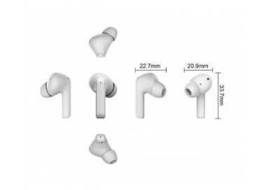 Auricular daewoo tws in-ear bluetooth 5.3 con estuche de carga usb tipo-c autonomia 6 horas color blanco Auricular daewoo tws in-ear bluetooth 5.3 con estuche de carga usb tipo-c autonomia 6 horas color blanco