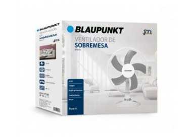 Ventilador blaupunkt sobremesa 5 aspas 3 velocidades 40cm 50 w