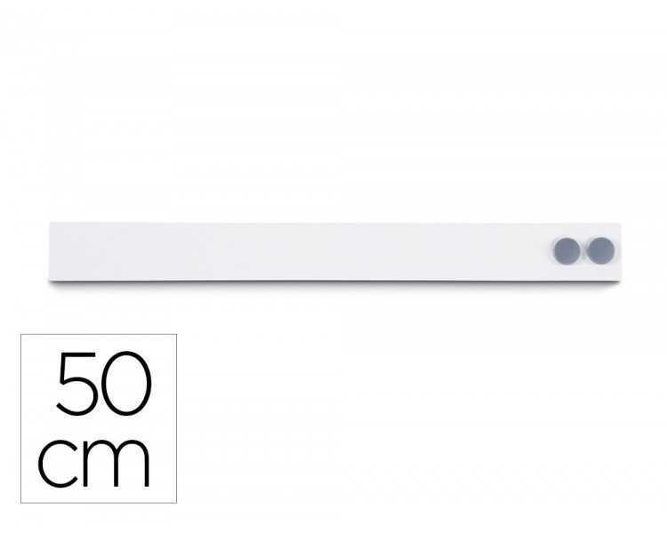 Barra magnetica maul standard longitud 50 cm color blanco con dos imanes incluidos