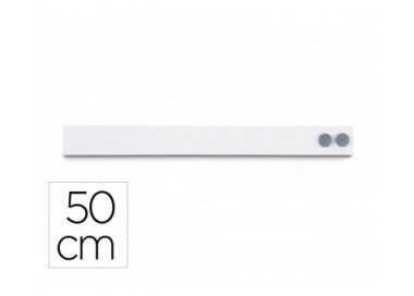 Barra magnetica maul standard longitud 50 cm color blanco con dos imanes incluidos
