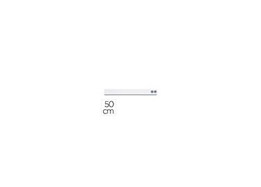 Barra magnetica maul standard longitud 50 cm color blanco con dos imanes incluidos