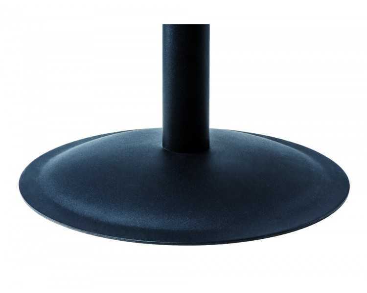 Perchero metalico maul laura 4 colgadores madera color negro 370x1800x370 mm