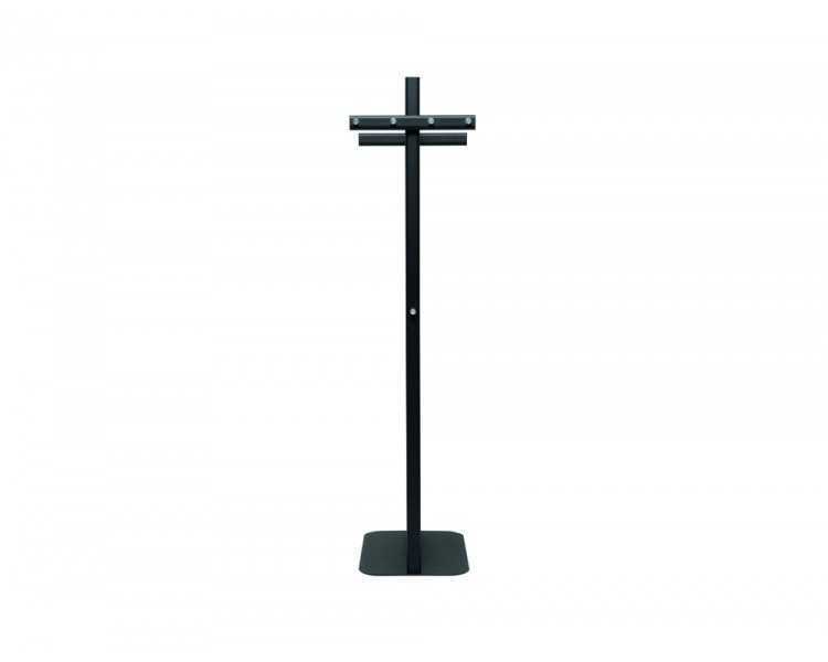 Perchero metalico maul salsa 8 colgadores color negro 520x1730x400 mm
