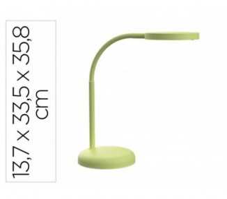 Lampara de escritorio maul led joy color verde lima 137x335x358 mm