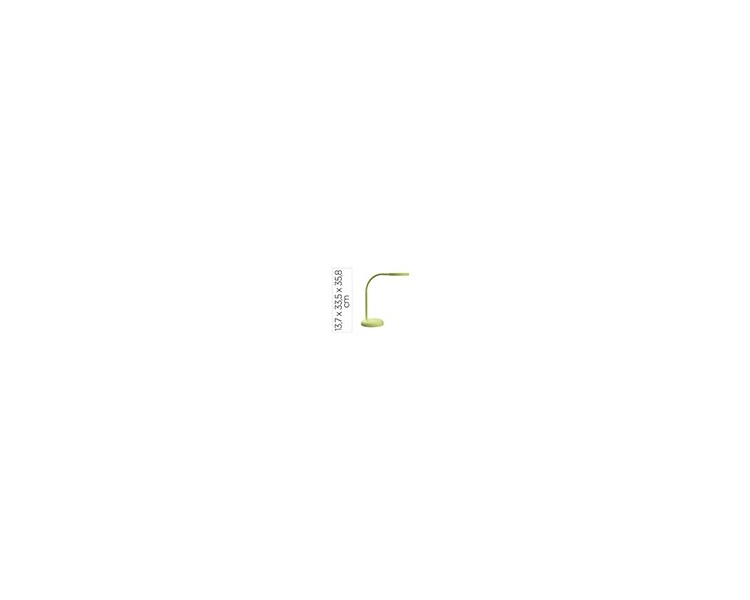 Lampara de escritorio maul led joy color verde lima 137x335x358 mm