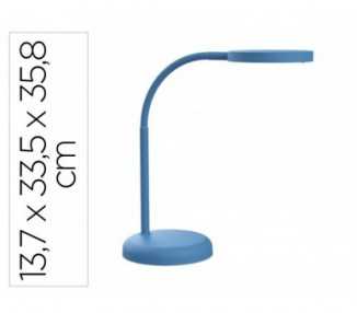 Lampara de escritorio maul led joy color azul 137x335x358 mm