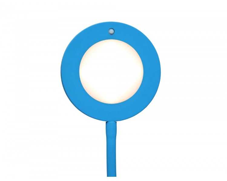 Lampara de escritorio maul led joy color azul 137x335x358 mm