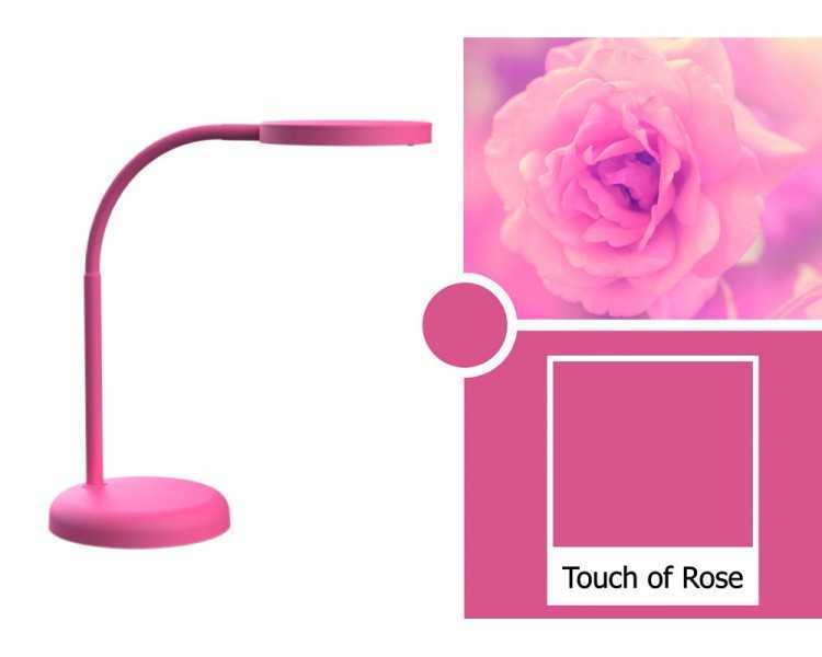 Lampara de escritorio maul led joy color rosa 137x335x358 mm