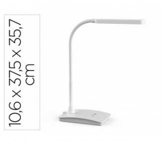 Lampara de escritorio maul led pearly tres niveles intensidad color blanco 106x375x357 mm