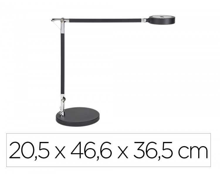 Lampara de escritorio maul led grace color vario color negro 205x466x365 mm
