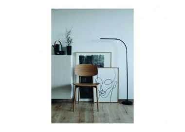 Lampara de pie maul led pirro aluminio color negro 1250x265x430 mm