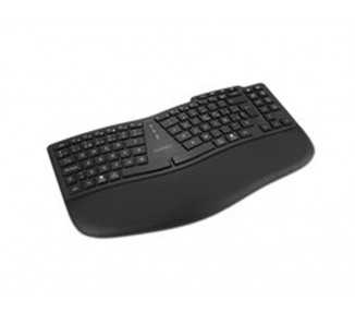 Teclado kensington pro fit ergo kb675 eq tkl ergonomico inalambrico color negro