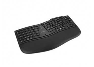 Teclado kensington pro fit ergo kb675 eq tkl ergonomico inalambrico color negro