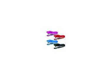 Grapadora petrus liliput 200 wow capacidad 12 hojas + caja grapas 23/6 colores surtidos