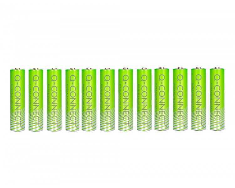 Pila q-connect alcalina aaa blister con 12 unidades