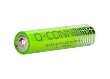 Pila q-connect alcalina aaa blister con 12 unidades