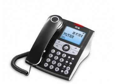 Telefono spc sobremesa/mural elegance pantalla 2,9/' retroiluminada con rellamada 8 niveles volumen opcion mute