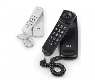 Telefono spc sobremesa/mural original lite 2 led con rellamada 10 memorias color negro