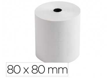 Rollo sumadora exacompta termico 80x80 mm 48 g/m2 sin bpa