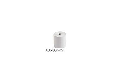 Rollo sumadora exacompta termico 80x80 mm 48 g/m2 sin bpa
