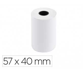 Rollo sumadora exacompta termico 57x40 mm 55 g/m2 sin bpa