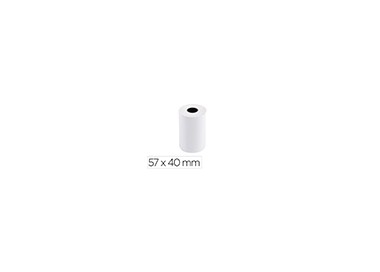 Rollo sumadora exacompta termico 57x40 mm 55 g/m2 sin bpa