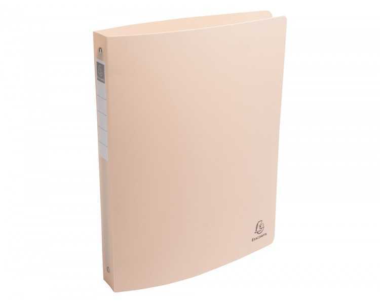 Carpeta de 4 anillas 30 mm exacompta skandi din a4+ polipropileno reciclado colores surtidos