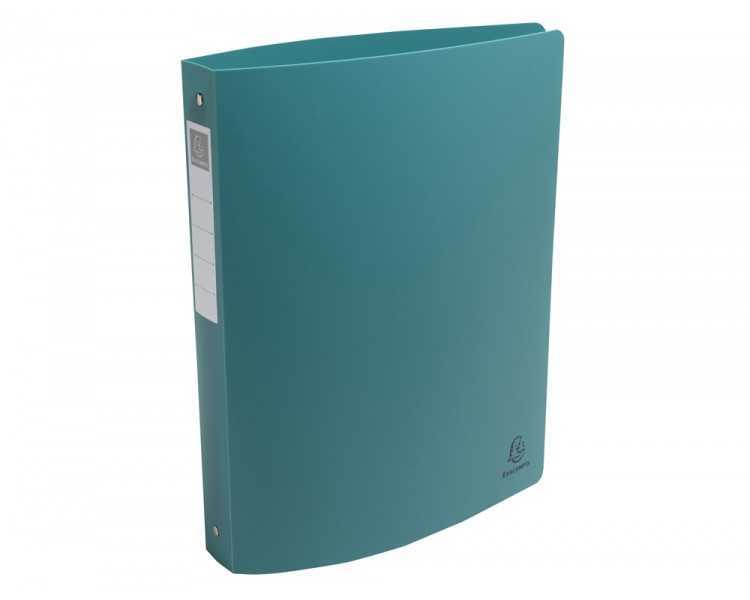 Carpeta de 4 anillas 30 mm exacompta skandi din a4+ polipropileno reciclado colores surtidos