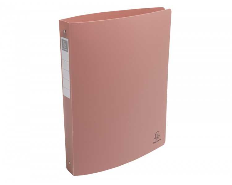 Carpeta de 4 anillas 30 mm exacompta skandi din a4+ polipropileno reciclado colores surtidos