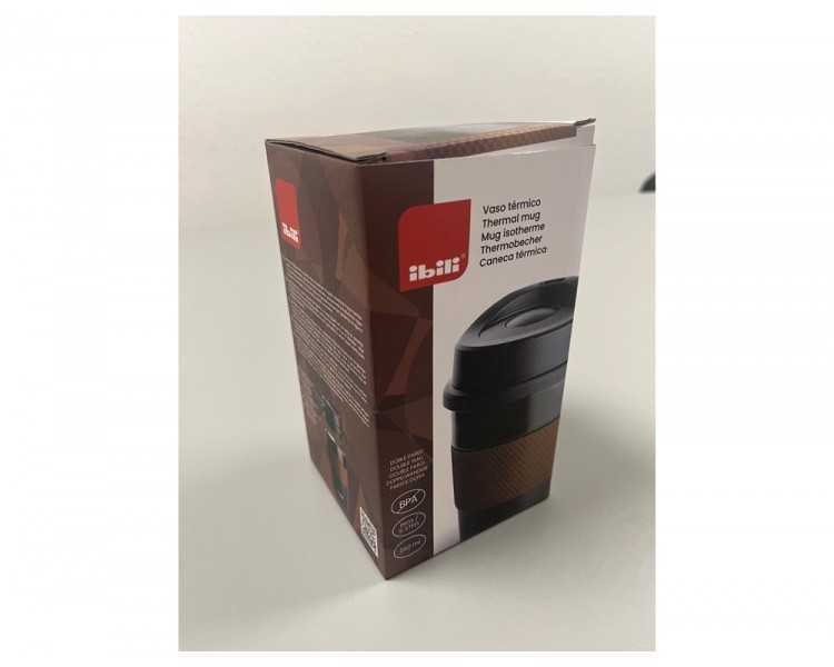 Vaso termico ibili doble pared luxe cafe 360 ml