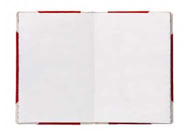 Libro cartone cosido fernandes flecha din a6+ liso 50 hojas 100 gr rojo