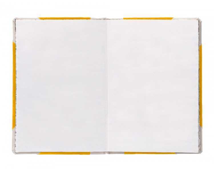 Libro cartone cosido fernandes flecha din a5+ liso 50 hojas 100 gr amarillo