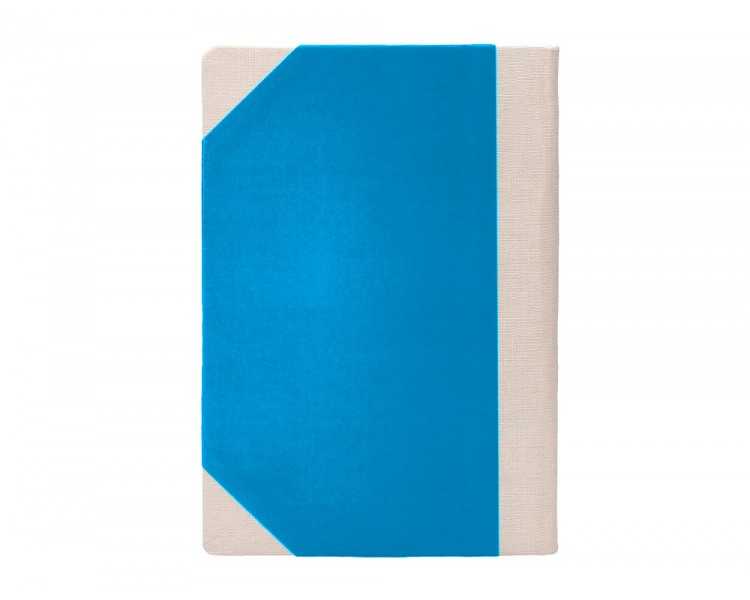 Libro cartone cosido fernandes flecha din a4+ rayado horizontal 50 hojas 100 gr azul
