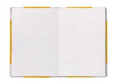 Libro cartone cosido fernandes flecha din a4+ liso 50 hojas 100 gr amarillo