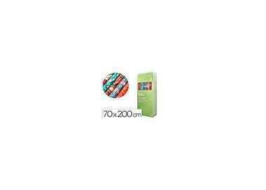 Papel de regalo liderpapel navidad rollo ancho 70 cm longitud 2 mt gramaje 60 gr diseños surtidos c-2024