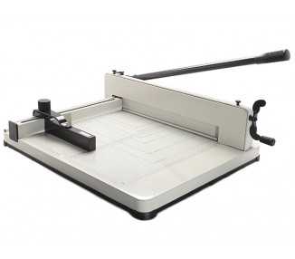 Guillotina q-connect kf14297 manual profesional largo del corte 430 mm capacidad 400 hojas