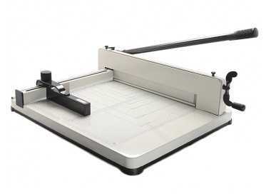 Guillotina q-connect kf14297 manual profesional largo del corte 430 mm capacidad 400 hojas
