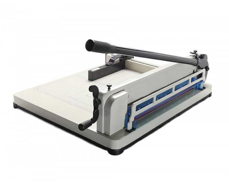 Guillotina q-connect kf14297 manual profesional largo del corte 430 mm capacidad 400 hojas