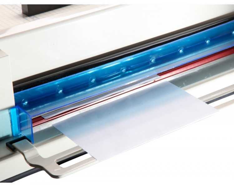Guillotina q-connect kf14297 manual profesional largo del corte 430 mm capacidad 400 hojas