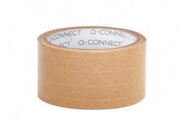 Cinta adhesiva q-connect kraft reforzado 50mt x 50 mm para embalaje Cinta adhesiva q-connect kraft reforzado 50mt x 50 mm para embalaje